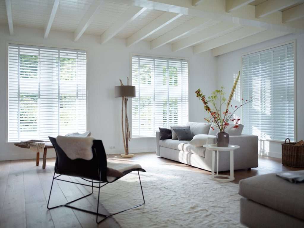 Raambekleding woonkamer